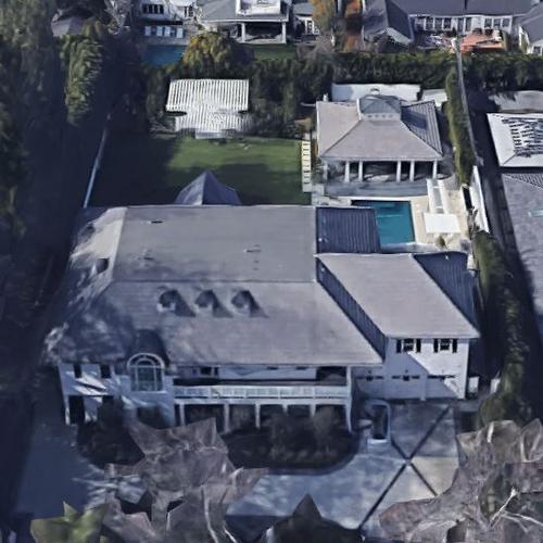Gideon Yu's House in Los Angeles, CA (Google Maps)
