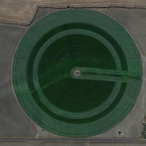 Radar Field in Centerville, WA - Virtual Globetrotting