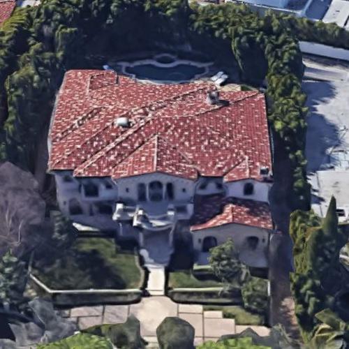 Chung Yongjin's House in Beverly Hills, CA (Google Maps)