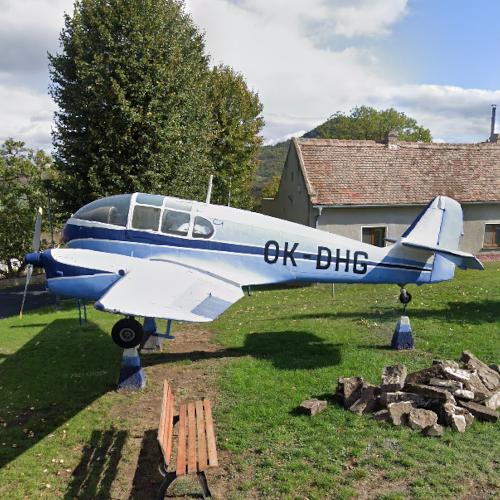 Aero Ae45 in Raná, Czech Republic (Google Maps)