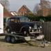 Austin vintage car on a trailer