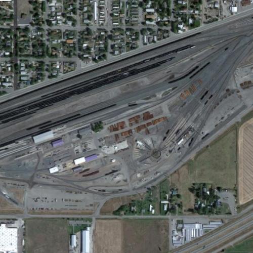 MRL Laurel Yard in Laurel, MT (Google Maps)