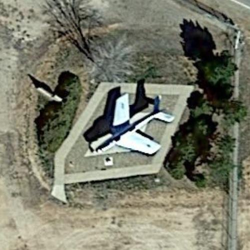 F84F in Cannon AFB, NM (Google Maps)