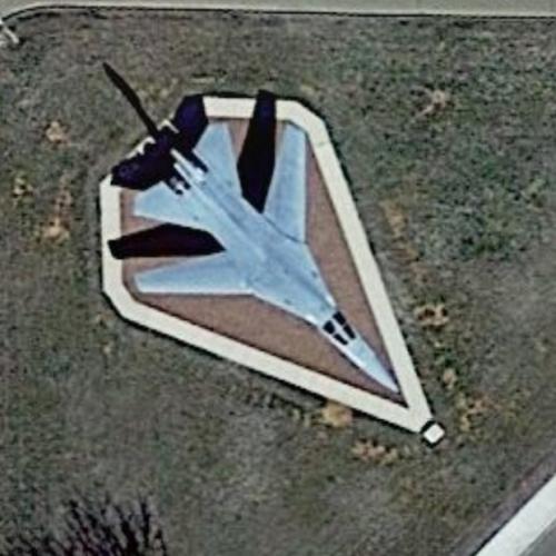 EF111A in Cannon AFB, NM (Google Maps)
