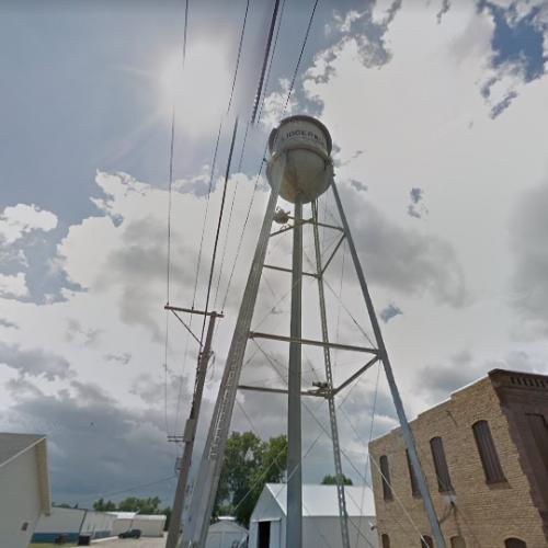Lidgerwood water tower in Lidgerwood, ND (Google Maps)
