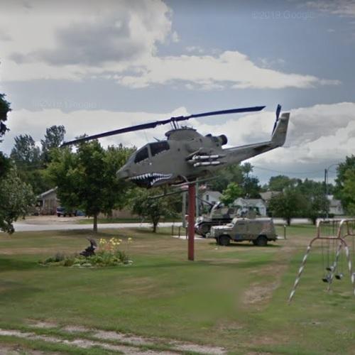 AH1F in Lidgerwood, ND (Google Maps)