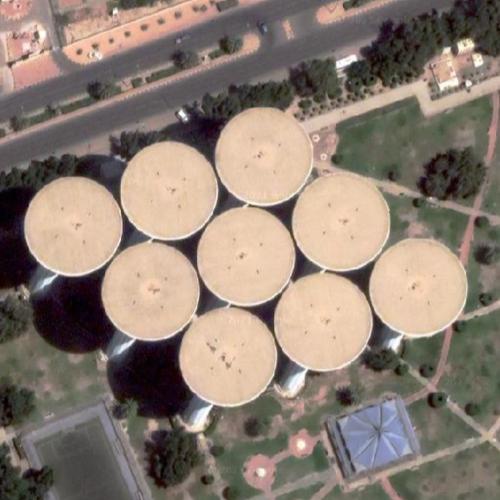 Kuwait Water Towers in Kuwait City, Kuwait (Google Maps)