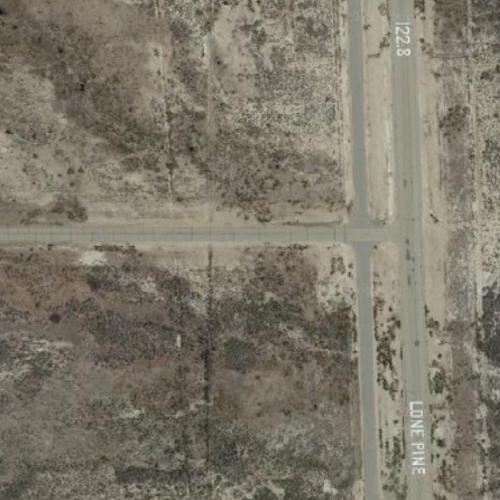 Lone Pine Airport in Lone Pine, CA (Google Maps)