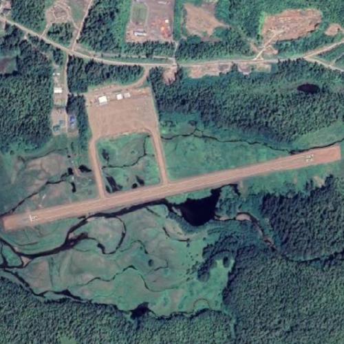 Hoonah Airport in Hoonah, AK (Google Maps)