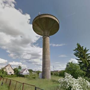 Jonava water tower in Jonava, Lithuania - Virtual Globetrotting