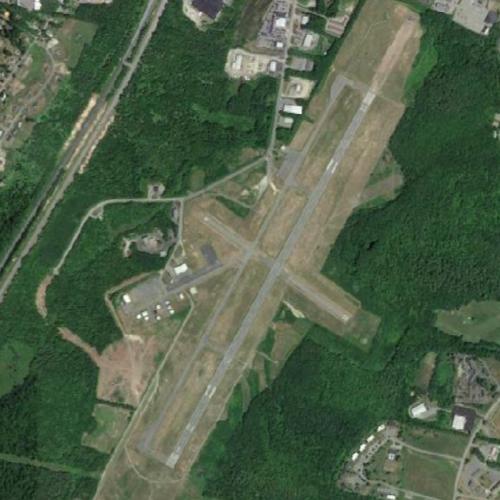 Waterville Robert LaFleur Airport (WVL) in Waterville, ME (Google Maps)