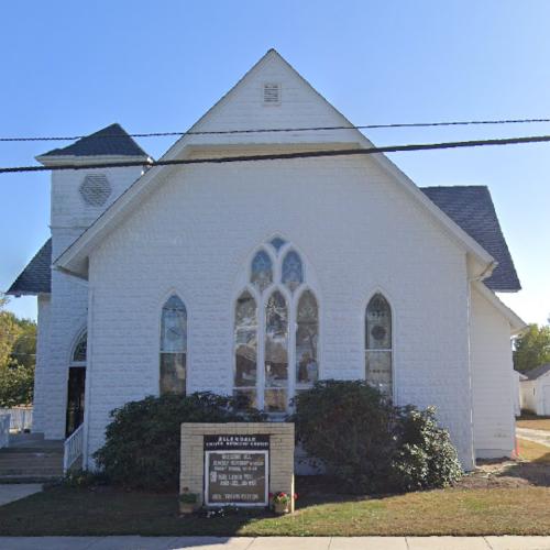 Ellendale United Methodist Church in Elendale, DE (Google Maps)