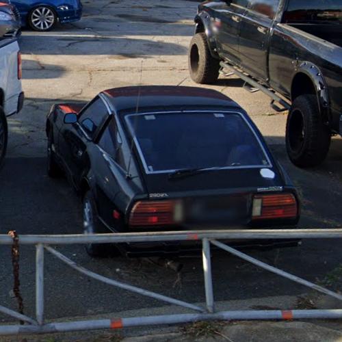 Datsun 280ZX in Decatur, GA (Google Maps)