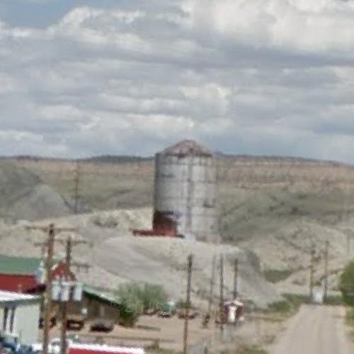 Water storage tank converted into a sound studio in Rangely, CO (Google