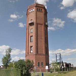 Bierutów water tower (StreetView)