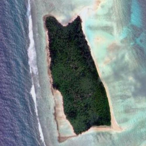 Ile Anglaise in Île Vache Marine, British Indian Ocean Territory