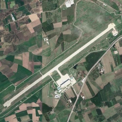 Balıkesir Koca Seyit Airport (LTFD) in Edremit, Turkey (Google Maps)