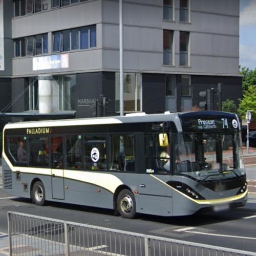 blackpool-transport-no-232-yx18-kwm-in-preston-united-kingdom