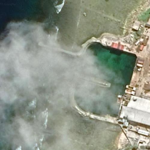 Aiwo Harbor in Orro, Nauru (Google Maps)