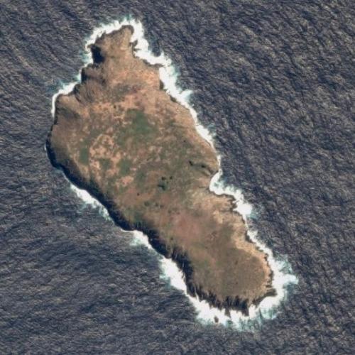 Motu Oa in Ua Pou, French Polynesia (Google Maps)