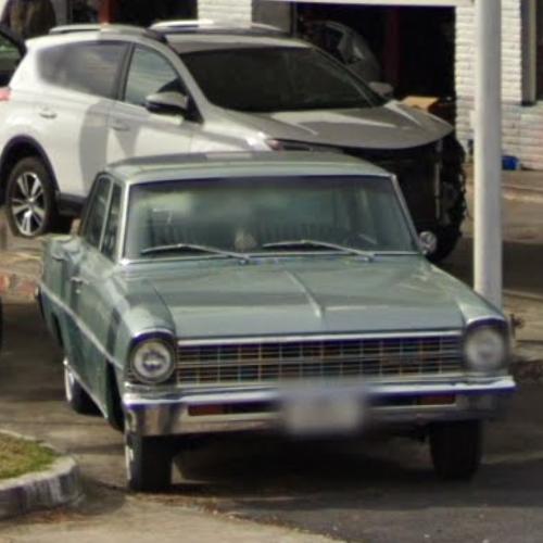 1967 Chevy II Nova SS in Decatur, GA (Google Maps)