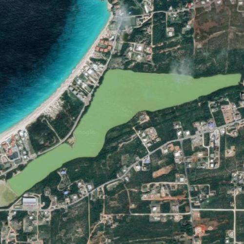 Meads Bay Pond in Cap Juluca, Anguilla (Google Maps)