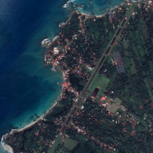 Corn Island Airport in Big Corn Island, Nicaragua (Google Maps)