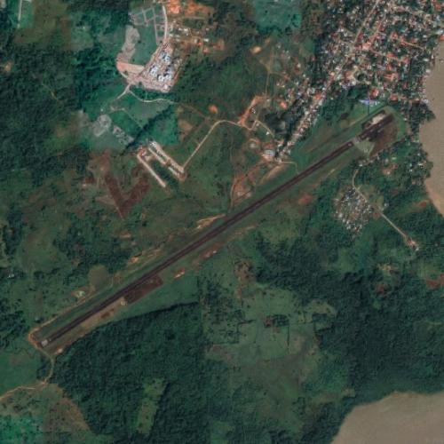Bluefields Airport in Bluefields, Nicaragua (Google Maps)