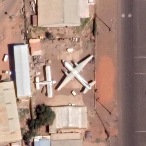 An2, An26 in Khartoum, Sudan (Google Maps)