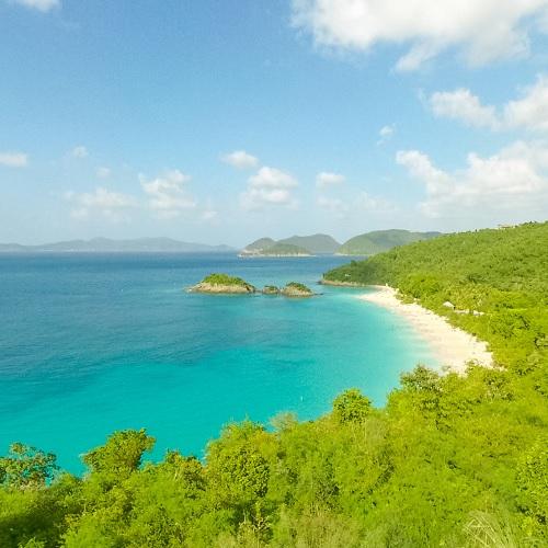 Trunk Bay in Adrian, Virgin Islands, U.S. (Google Maps)