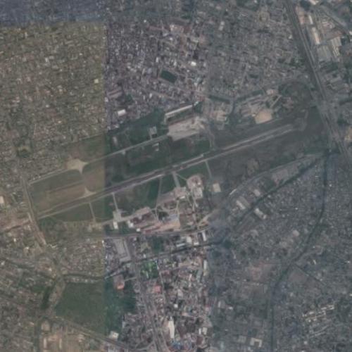 N'Dolo Airport in Kinshasa, Democratic Republic of the Congo (Google Maps)