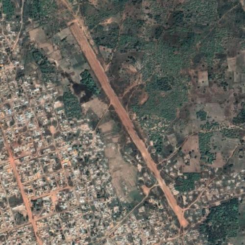 Boundiali Airport in Boundiali, Cote D'Ivoire (Google Maps)