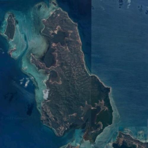 Baaba Island in Baaba Island, New Caledonia (Google Maps)