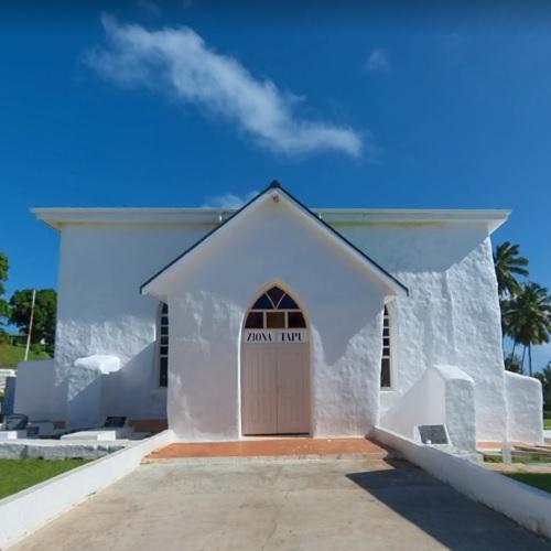 Arutanga CICC Church in Aitutaki, Cook Islands - Virtual Globetrotting