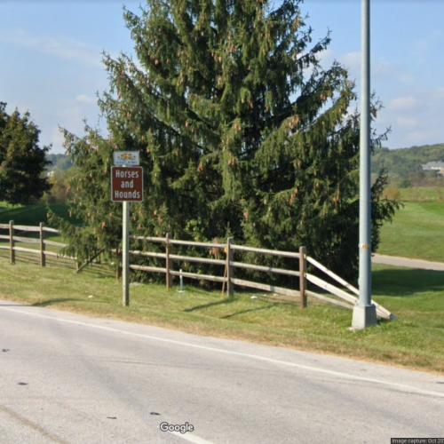 Horses and Hounds in Cockeysville, MD (Google Maps)