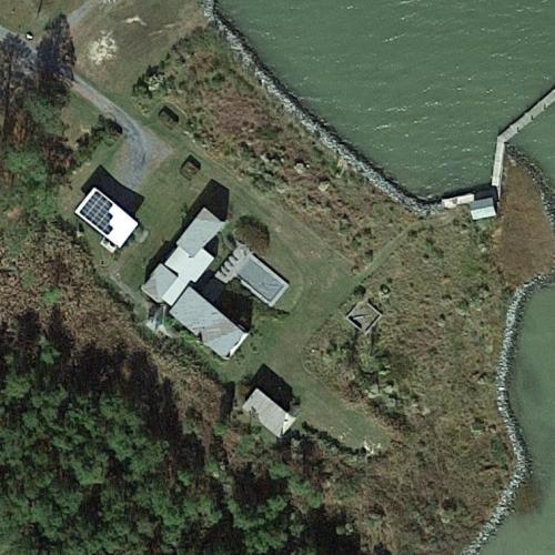House on Hoopers Island in Hooper Islands, MD (Google Maps)