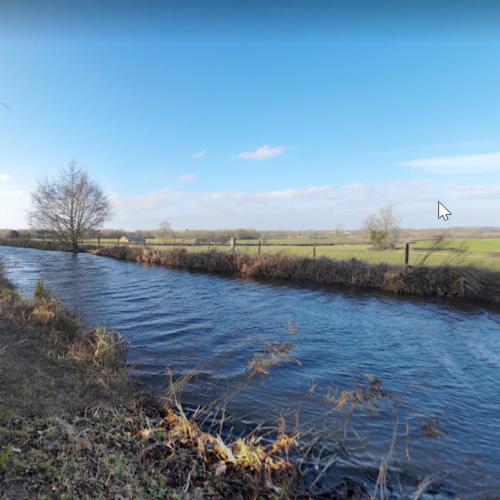 The Ashby de la Zouch Canal in Snarestone, United Kingdom (Google Maps)