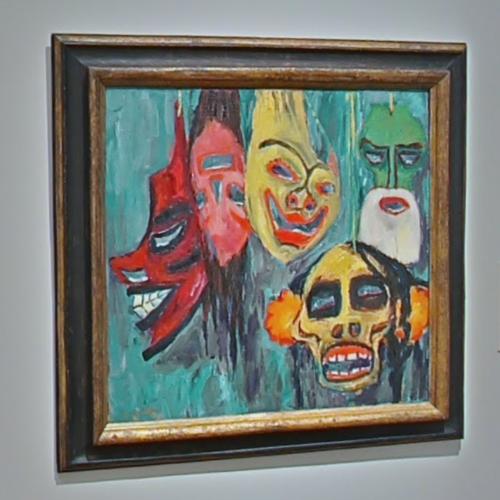 'Masks' by Emile Nolde in Kansas City, MO Virtual Globetrotting