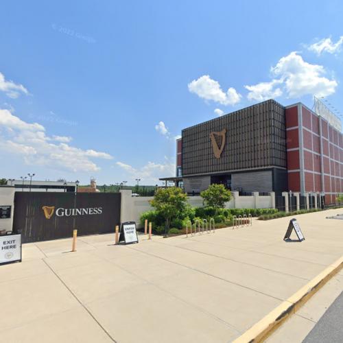 Guinness Open Gate Brewery in Elkridge, MD (Google Maps)