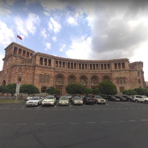 The Government of the Republic of Armenia in Yerevan, Armenia (Google Maps)