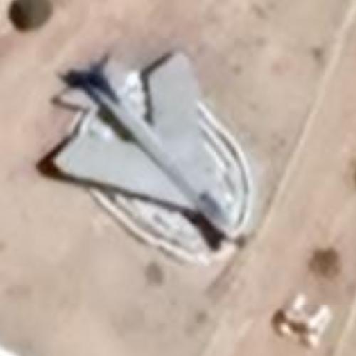 Lightning F.53 in Ahhad Rafidah, Saudi Arabia (Google Maps) (#3)