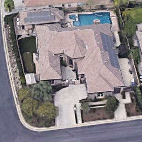 Harry Overly's House in Fresno, CA (Google Maps)