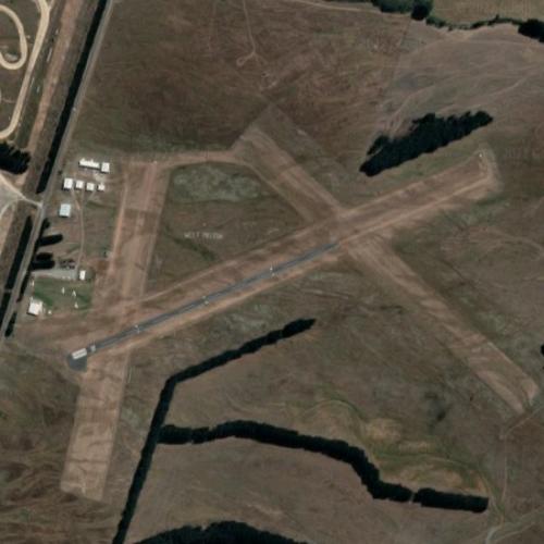 West Melton Aerodrome in Christchurch, New Zealand (Google Maps)