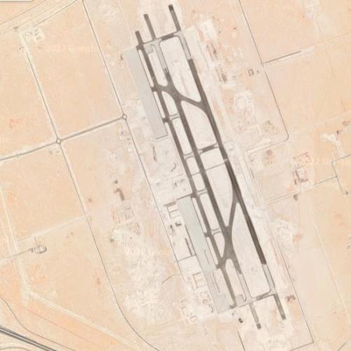 Dukhan / Tamim Airbase in Film City, Qatar (Google Maps)