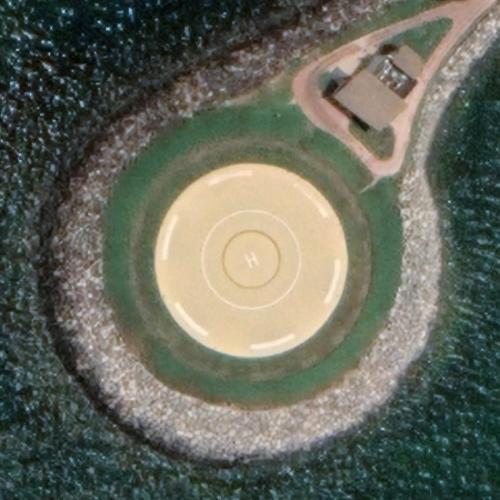 Banana Island Helipad in Doha, Qatar (Google Maps)