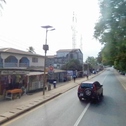 Freetown International Hospital in Freetown, Sierra Leone (Google Maps)
