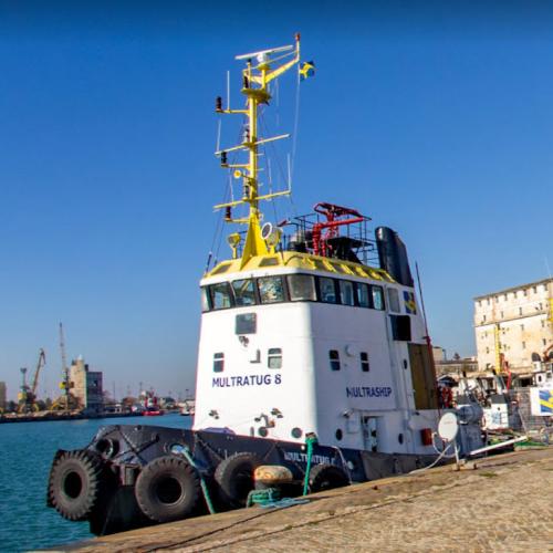 Multratug 8 – (IMO 7032193) in Burgas, Bulgaria (Google Maps)