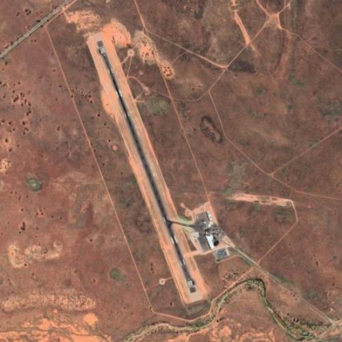 Port Augusta Airport in Port Augusta West, Australia (Google Maps)