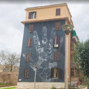 Just a hand in Rome, Italy - Virtual Globetrotting