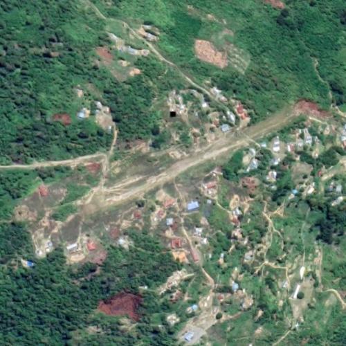 Bugalaga Airstrip in Bugalaga, Indonesia - Virtual Globetrotting